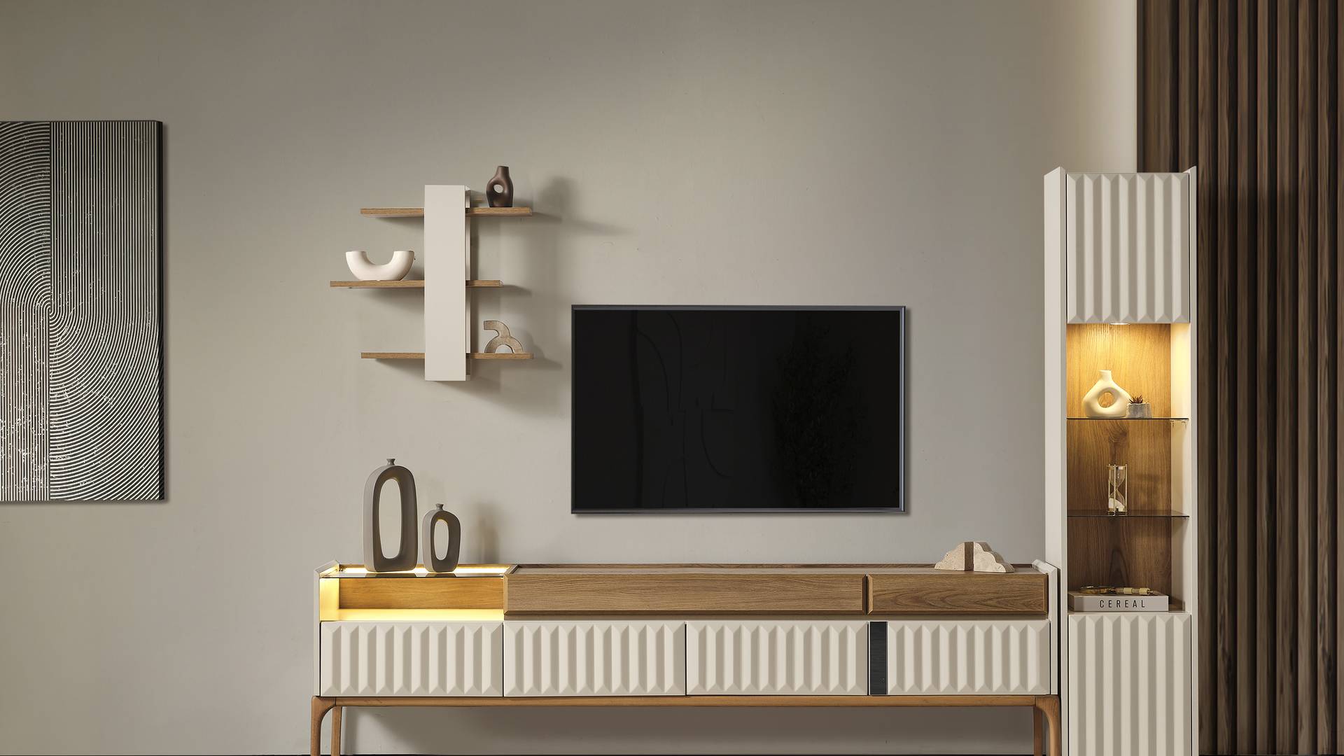 ALFA TV ÜNİTESİ modern tasarımı