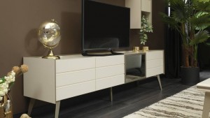 Modern tasarıma sahip LUNA TV ÜNİTESİ