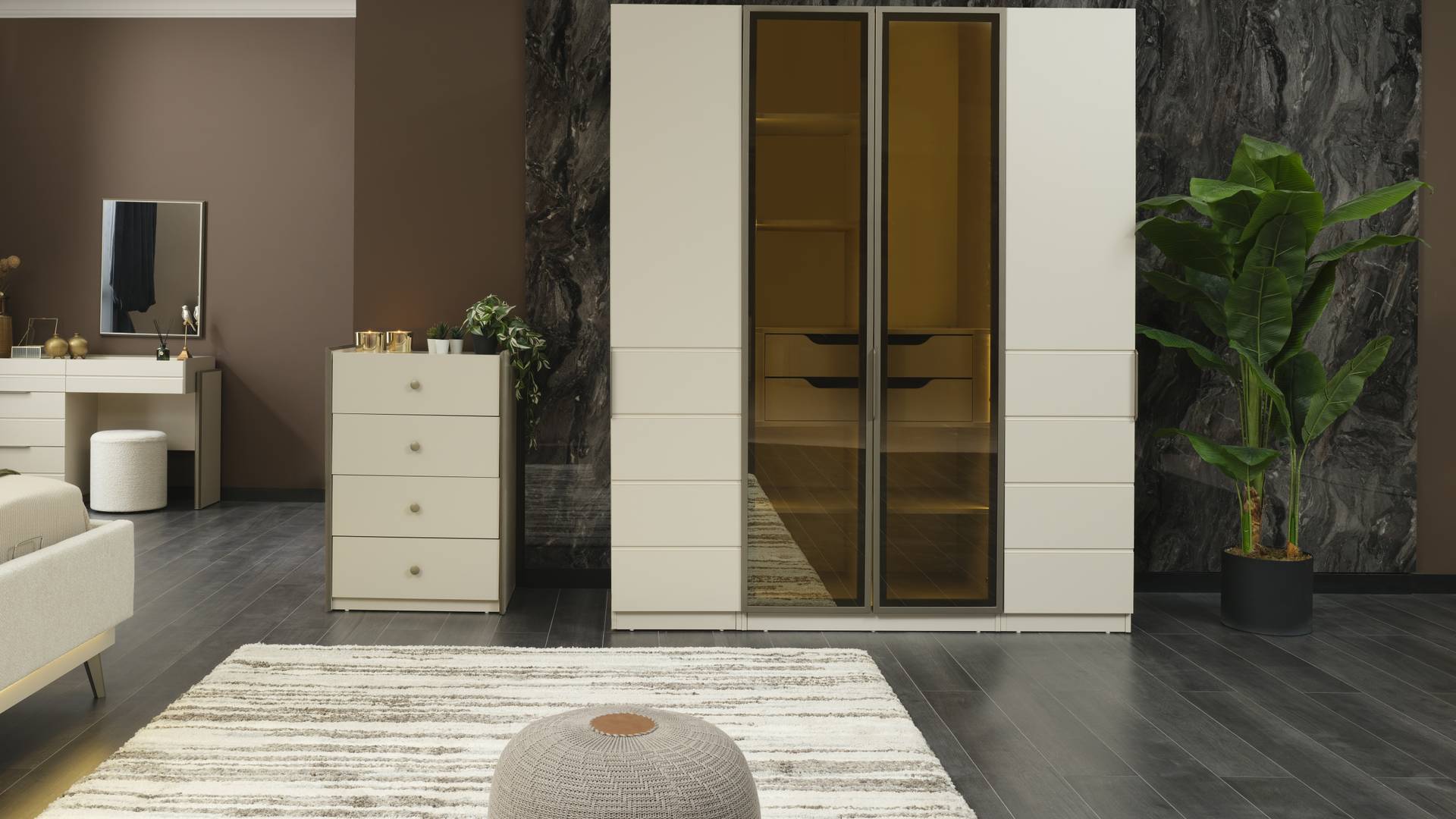 LUNA YATAK ODASI modern tasarım